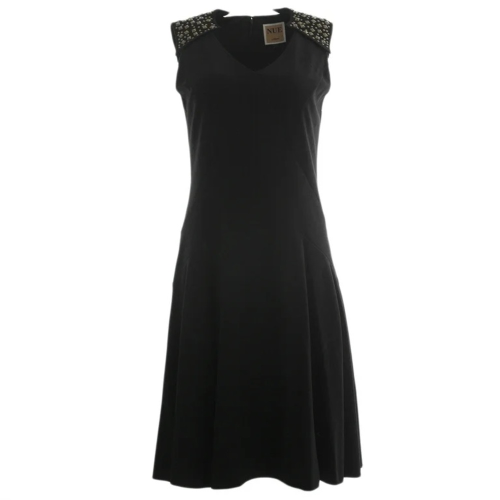 Nue by Shani Black Midi Dress